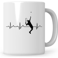 Tennis Tasse Tennistrainer Tenniscoach Tennisspieler Training Geschenk Tennisfan Fan von SweetifyNET