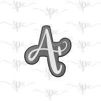 A + Hand Beschriftete Ausstechform von SweetleighPrinted