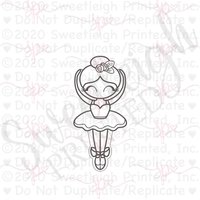 Ballerina 1 Ausstecher von SweetleighPrinted