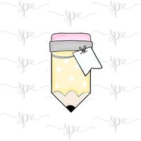 Bleistift Mit Tag Ausstechform Bleistift Mit Tag Ausstechform von SweetleighPrinted