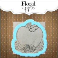 Blumen-Apfel-Ausstechform von SweetleighPrinted