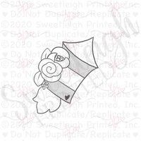Blumen Feuerwerk Ausstechform von SweetleighPrinted