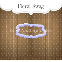 Blumen Swag-Ausstechform von SweetleighPrinted