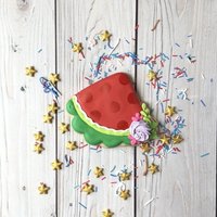 Blumen Wassermelone Scheibe Ausstechform von SweetleighPrinted