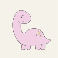 Brontosaurus-Ausstecher von SweetleighPrinted