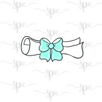 Diplom Mit Schleife-Ausstechform von SweetleighPrinted