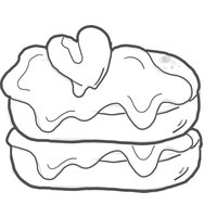 Doppelte Pfannkuchen-stapel-Ausstechform Doppelte Pfannkuchen-stapel-Ausstechform von SweetleighPrinted