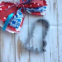 Doppelte Schaufel Mit Schleife Ausstechform von SweetleighPrinted