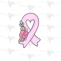 Floral Awareness Ribbon Cookie Cutter von SweetleighPrinted