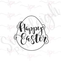 Frohe Ostern Ei-Ausstechform Frohe Ostern Ei-Ausstechform von SweetleighPrinted