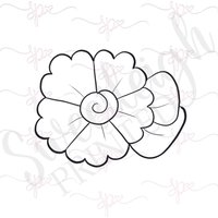 Funky Blumen-Ausstechform von SweetleighPrinted