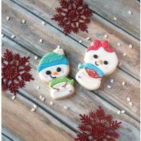 Gemütliches Schneemädchen, Gemütlicher Schneejunge Ausstechformen von SweetleighPrinted
