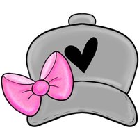 Girly Baseballmütze Cookie Cutter von SweetleighPrinted
