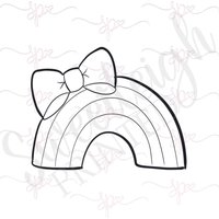 Girly Regenbogen-Ausstecher Girly Regenbogen-Ausstecher von SweetleighPrinted