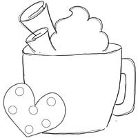 Herz-Fall-Becher-Cookie Cutter Herz-Fall-Becher-Cookie Cutter von SweetleighPrinted