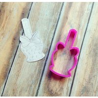 Karamell Apfel Mit Schleife Cookie Cutter von SweetleighPrinted