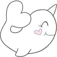 Kawaii Narwal Ausstechform Kawaii Narwal Ausstechform von SweetleighPrinted