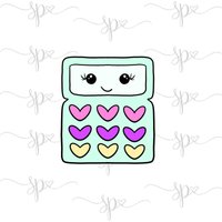 Kawaii Taschenrechner Cookie Cutter von SweetleighPrinted