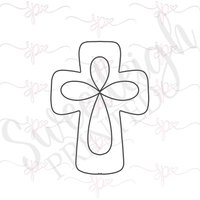 Kreuz-Cookie Cutter Kreuz-Cookie Cutter von SweetleighPrinted