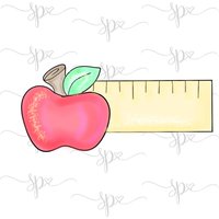 Lineal Apfel 2019 Ausstechform von SweetleighPrinted