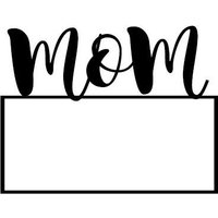 Mama Plaque-Ausstechform von SweetleighPrinted