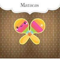 Maracas-Ausstechform von SweetleighPrinted
