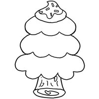 Mollige Weihnachtsbaum 2018 Ausstechform Mollige Weihnachtsbaum 2018 Ausstechform von SweetleighPrinted