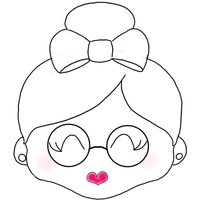 Mrs. Claus Gesicht 2018 Cookie Cutter Mrs. Claus Gesicht 2018 Cookie Cutter von SweetleighPrinted