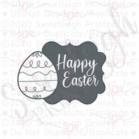 Ostern-Plakette-Ausstechform von SweetleighPrinted