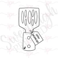 Pfannenwender Mit Tag Cookie Cutter von SweetleighPrinted
