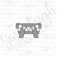 Picknick-Tisch-Ausstechform von SweetleighPrinted