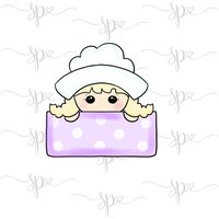 Pilgrim Girl Plaque-Ausstechformen von SweetleighPrinted