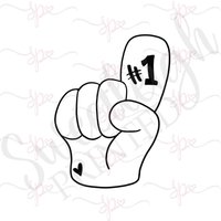 Schaum Finger Cookie Cutter Schaum Finger Cookie Cutter von SweetleighPrinted