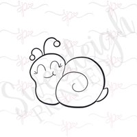 Schnecke Cookie Cutter Schnecke Cookie Cutter von SweetleighPrinted