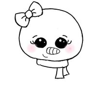 Schnee Mädchen Gesicht 2018 Cookie Cutter Schnee Mädchen Gesicht 2018 Cookie Cutter von SweetleighPrinted