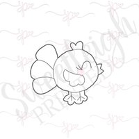 Side Chick Ausstecher Side Chick Ausstecher von SweetleighPrinted