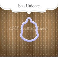 Spa Einhorn-Ausstechform von SweetleighPrinted
