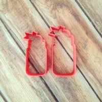 Süße Versuchung Glas Ausstechform von SweetleighPrinted
