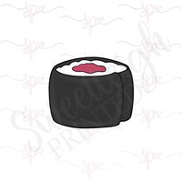 Sushi Rolle 1 Cookie Cutter von SweetleighPrinted
