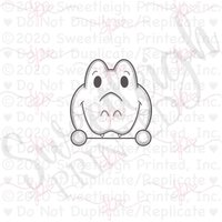 Sweetschliff Swappable Gator Gesicht Ausstecher von SweetleighPrinted