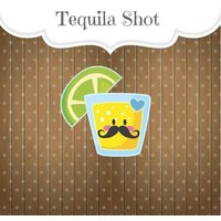 Tequila Schuss Cookie Cutter Tequila Schuss Cookie Cutter von SweetleighPrinted