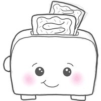 Toaster Mit Ausstechform von SweetleighPrinted