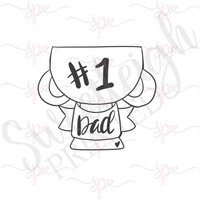 Trophäe Mit Banner Cookie Cutter Trophäe Mit Banner Cookie Cutter von SweetleighPrinted