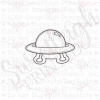 Ufo Ausstechform von SweetleighPrinted