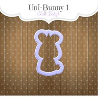 Uni-Hase 1 Ausstechform von SweetleighPrinted