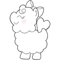 Valentinstag Lama-Ausstechform Valentinstag Lama-Ausstechform von SweetleighPrinted