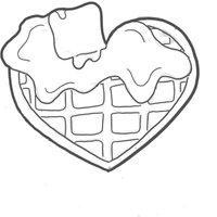 Valentinstag Waffel-Ausstechform von SweetleighPrinted