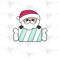 Weihnachtsmann Candy Plaque ™ Ausstecher von SweetleighPrinted