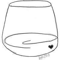 stemless Weinglas 2 Cookie Cutter von SweetleighPrinted