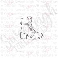 Boot 1 Ausstecher von SweetleighPrinted